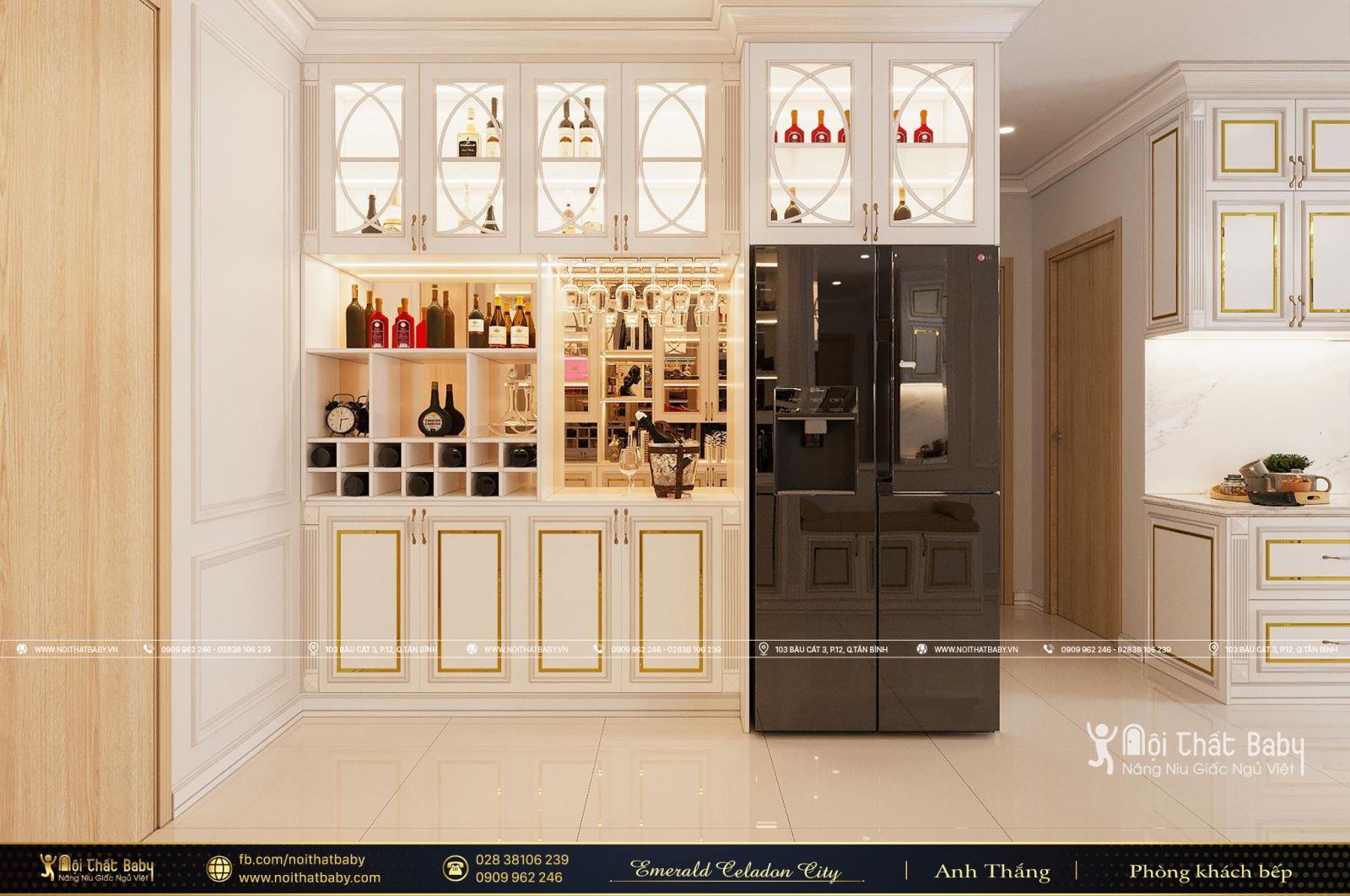 Tổng hợp các mẫu thiết kế nội thất Chung cư Emerald Celadon City